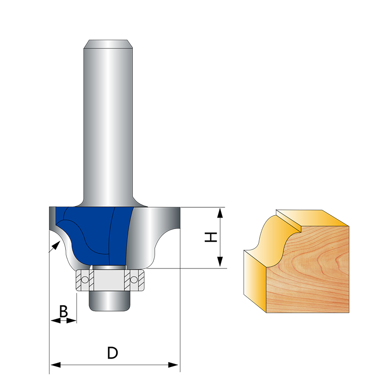 Roman Ogee Bit