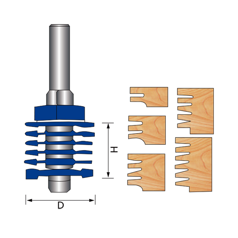 Asjustable Finger Joint Bits