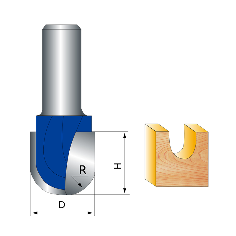 Round Nose Bit