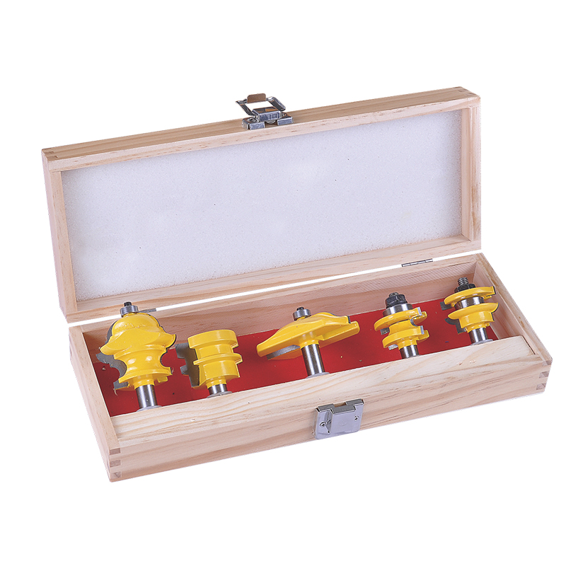 5pcs Rail&Stile Bits Set RC-005RS6