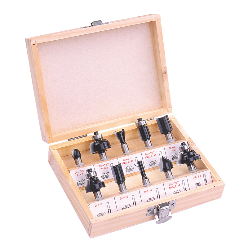 10pcs Router Bit Set RC-010KC